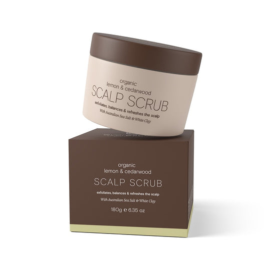 Everescents Lemon & Cedarwood Scalp Scrub 180g