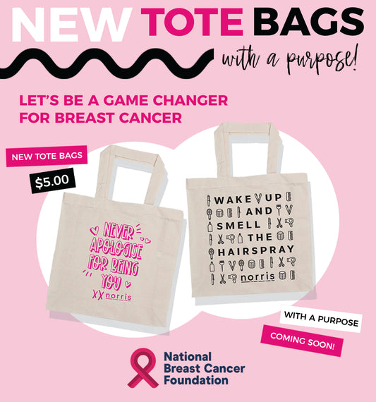 Tote bags with a purpose!