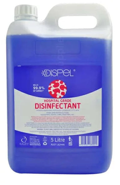 Dispel Hospital Grade Disinfectant - Blue - 5l