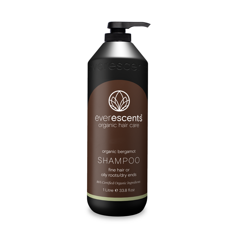 Everescents Organic Bergamont Shampoo - 1 Litre