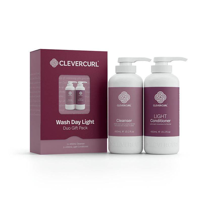 Clever Curl Wash Day Duo - Light