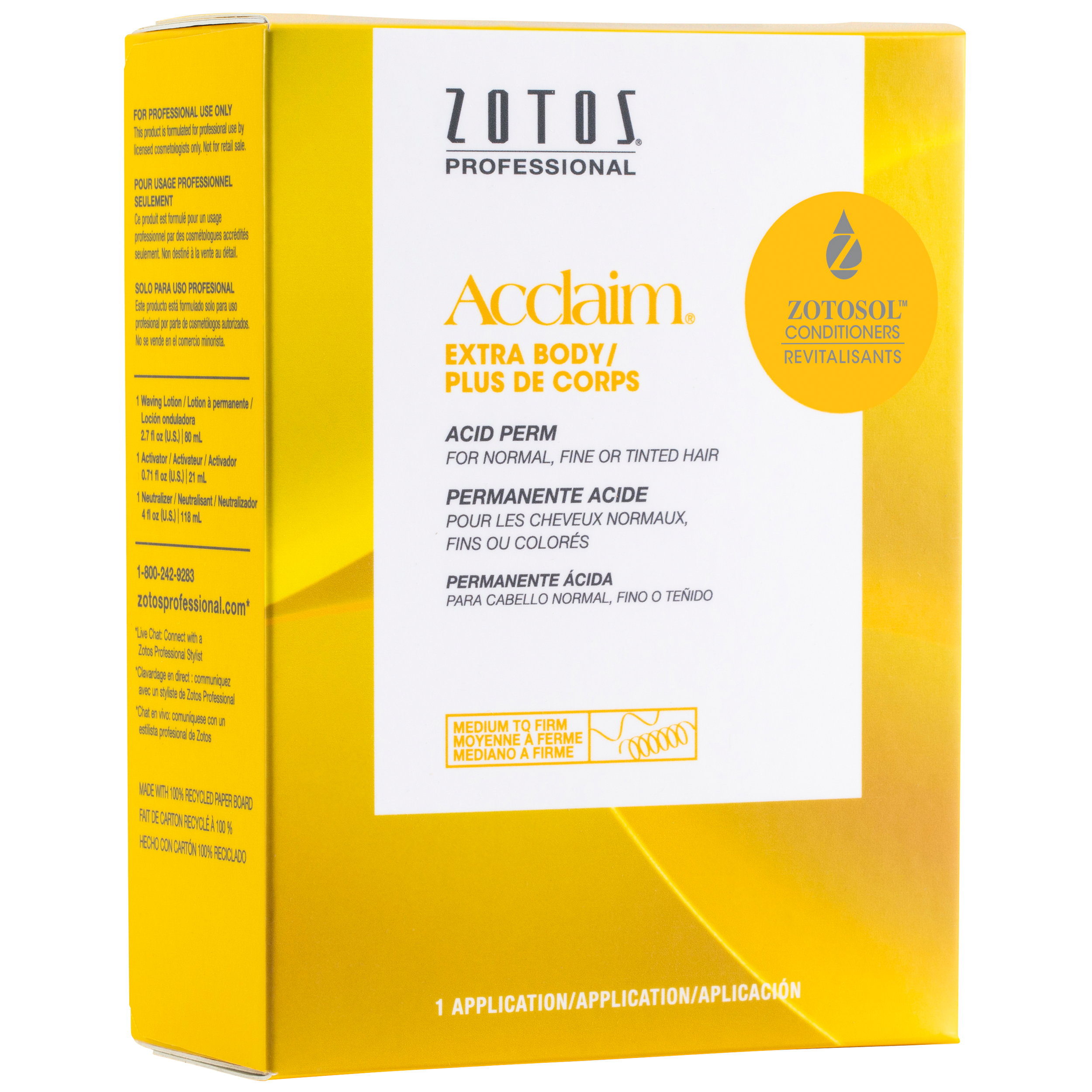 Acclaim Extra Body Acid Perm