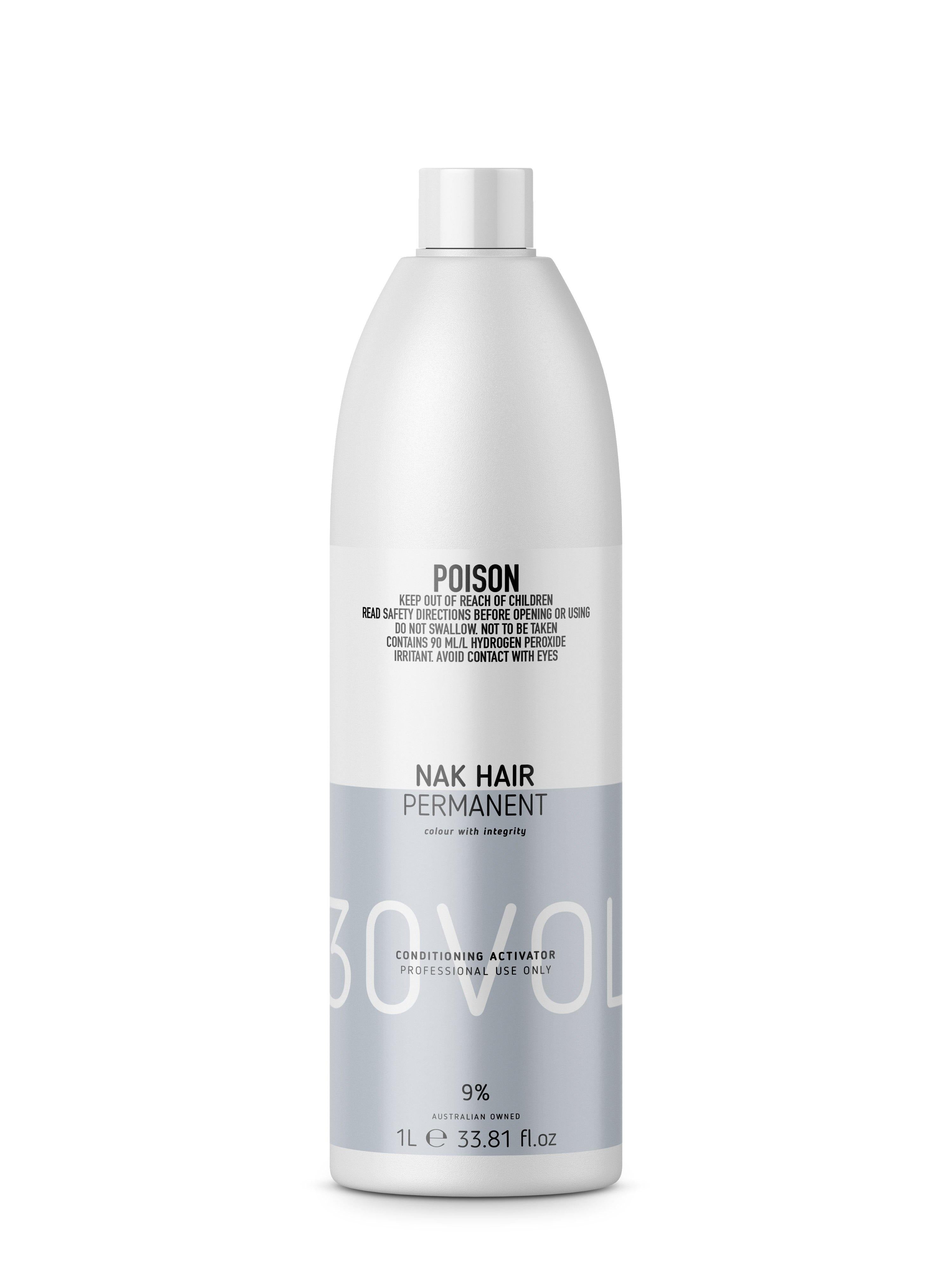 Nak Hair Permanent Activators - 9% - 30vol