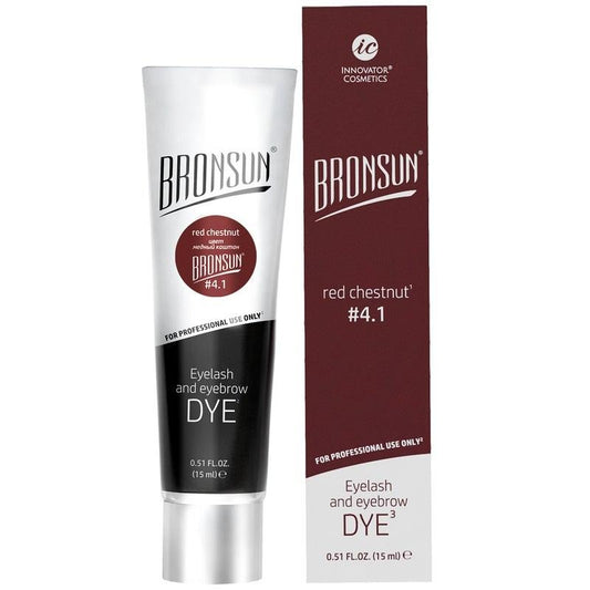 Bronsun Eyelash & Eyebrow Dye - Red Chestnut #4.1