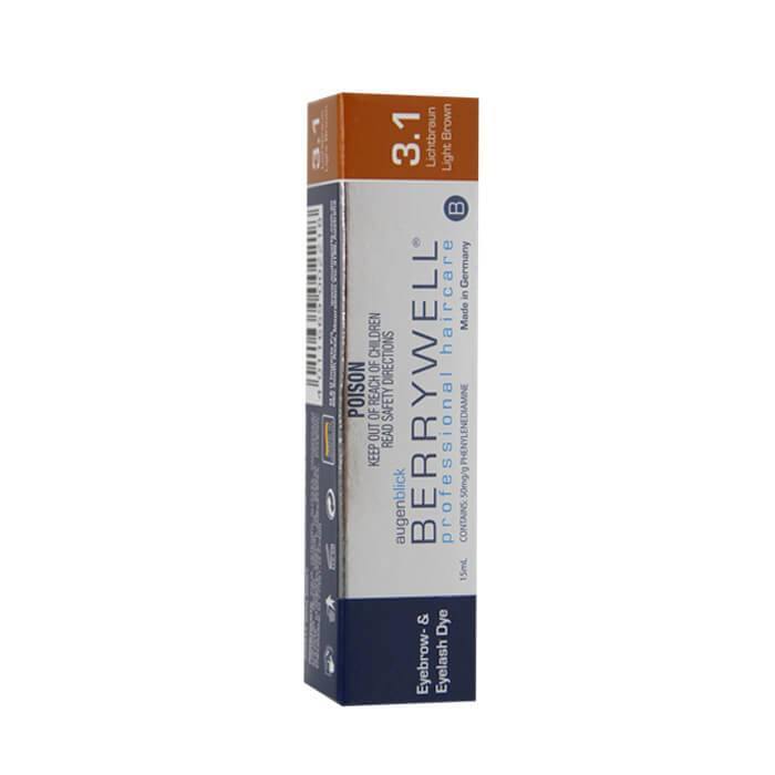 Berrywell Eyelash & Eyebrow Tint 15ml - 3.1 Light Brown