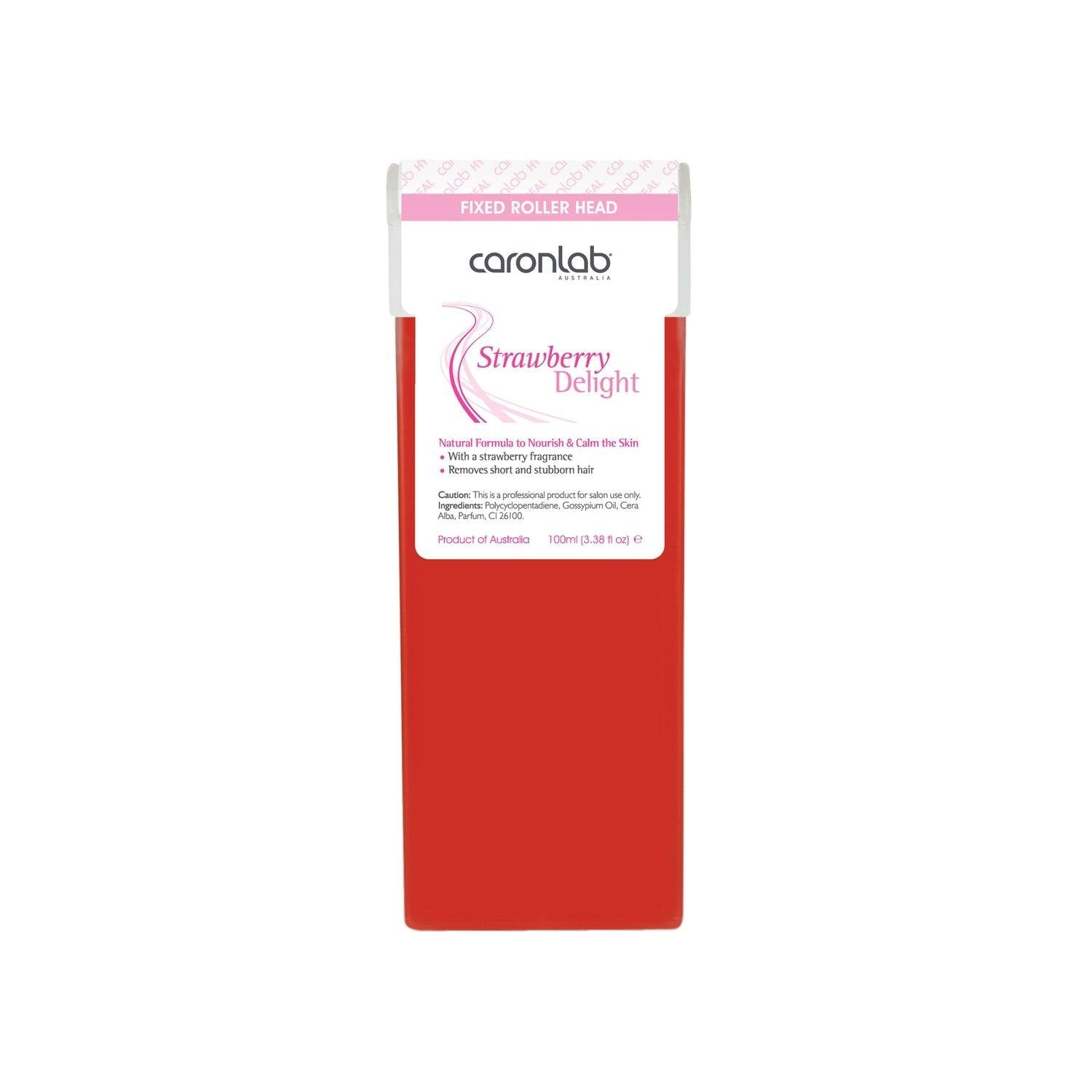 Caronlab Strawberry Delight Wax Cartridge 100ml - Fixed Head