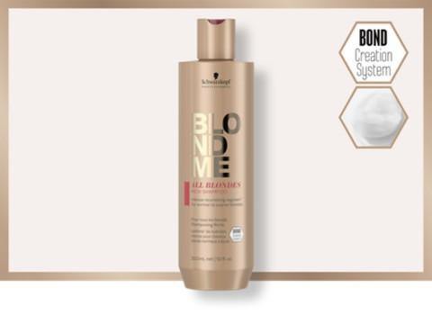 Schwarzkopf Blondme Rich Shampoo - 1l