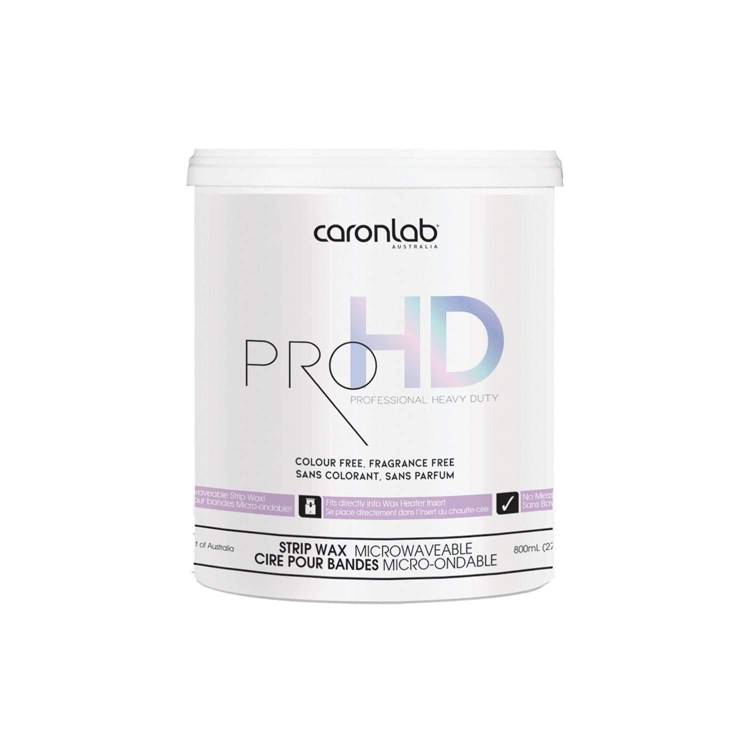 Caronlab Pro Hd Wax - 800ml Strip Wax