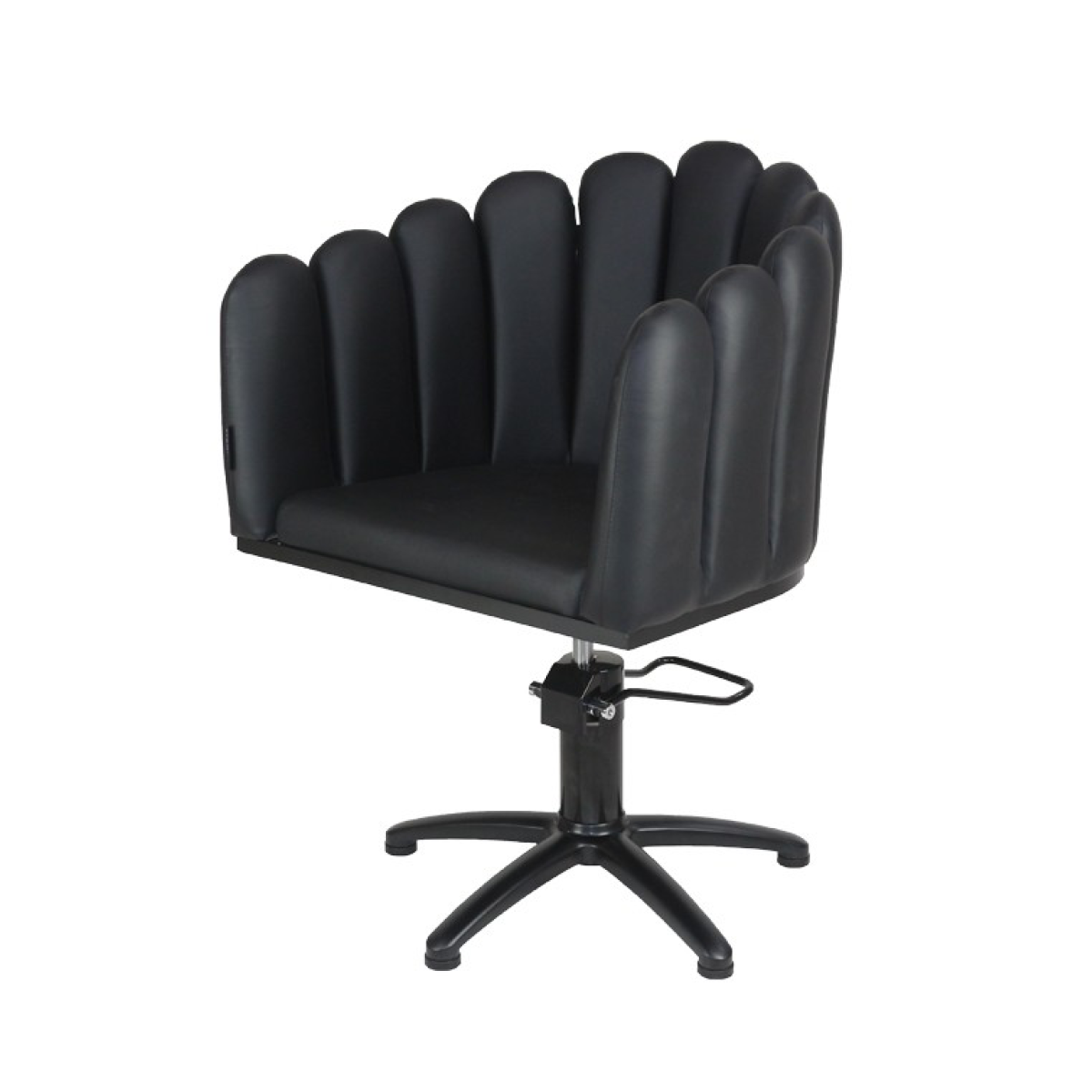 Penelope Styling Chair - Black/black 5 Star Hydraulic Base