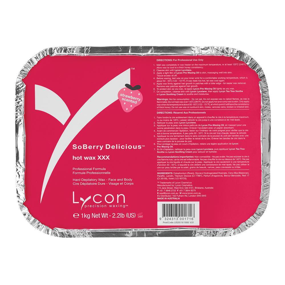Lycon Soberry Delicious Hot Wax Xxx 1kg