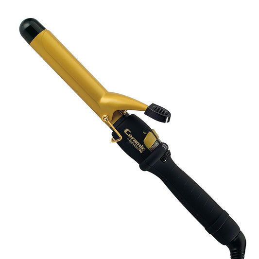 BaByliss PRO Gold Ceramic Curling Iron - 25mm