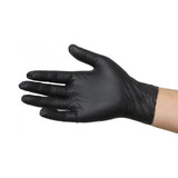 Wax_inc Nitrile Gloves - Black 100pk - Medium