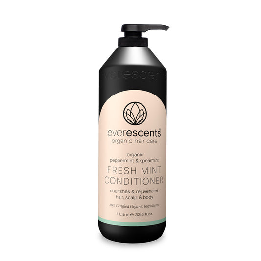 EverEscents Organic Fresh Mint Conditioner - 1 Litre