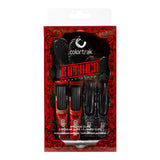 Colortrak Gothica Collection Croc Clips 4pk