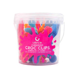 Colortrak Croc Clips Bucket (8 Regular, 4 Jumbo) - 12pcs