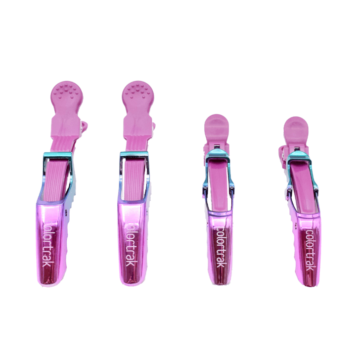 Colortrak Aurora Collection Croc Clips 4 Pack