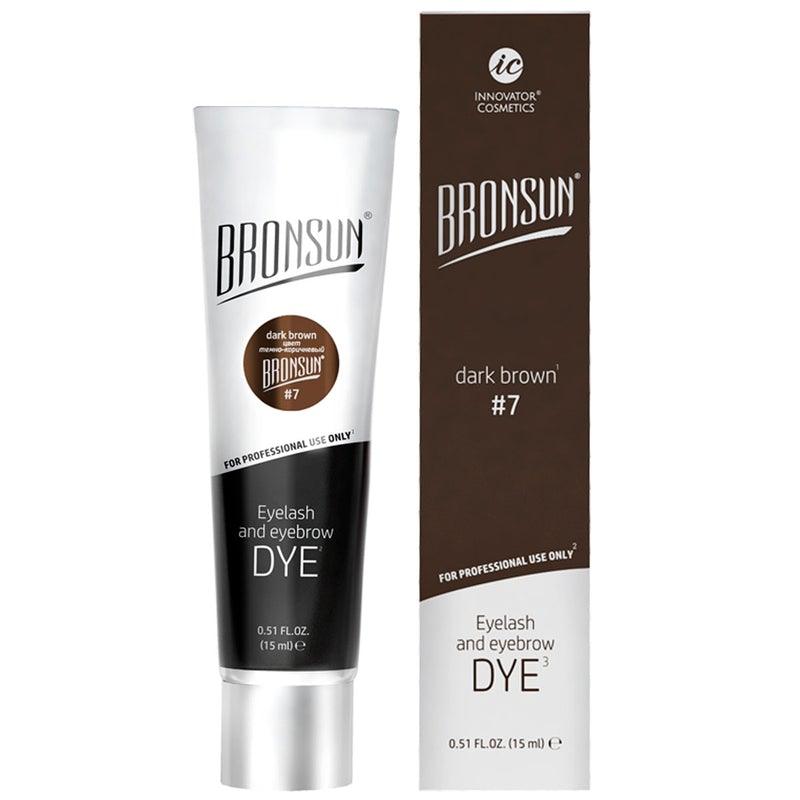 Bronsun Eyelash & Eyebrow Dye - Dark Brown #7