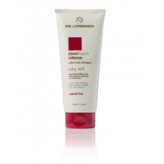 De Lorenzo Novafusion Intense Ruby Red Shampoo 200ml