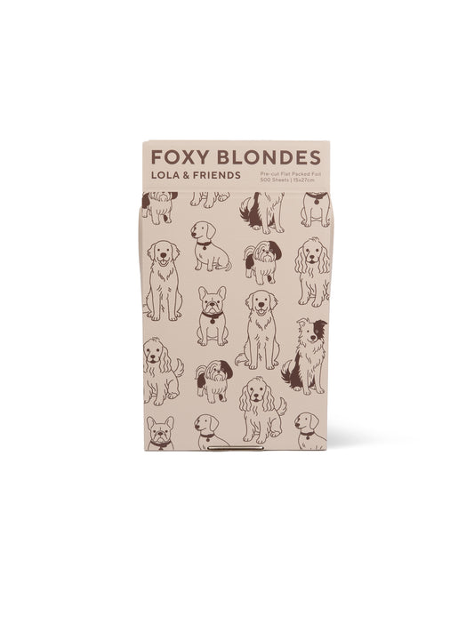 Foxy Blondes Flat Pack 500 Sheets - Lola & Friends