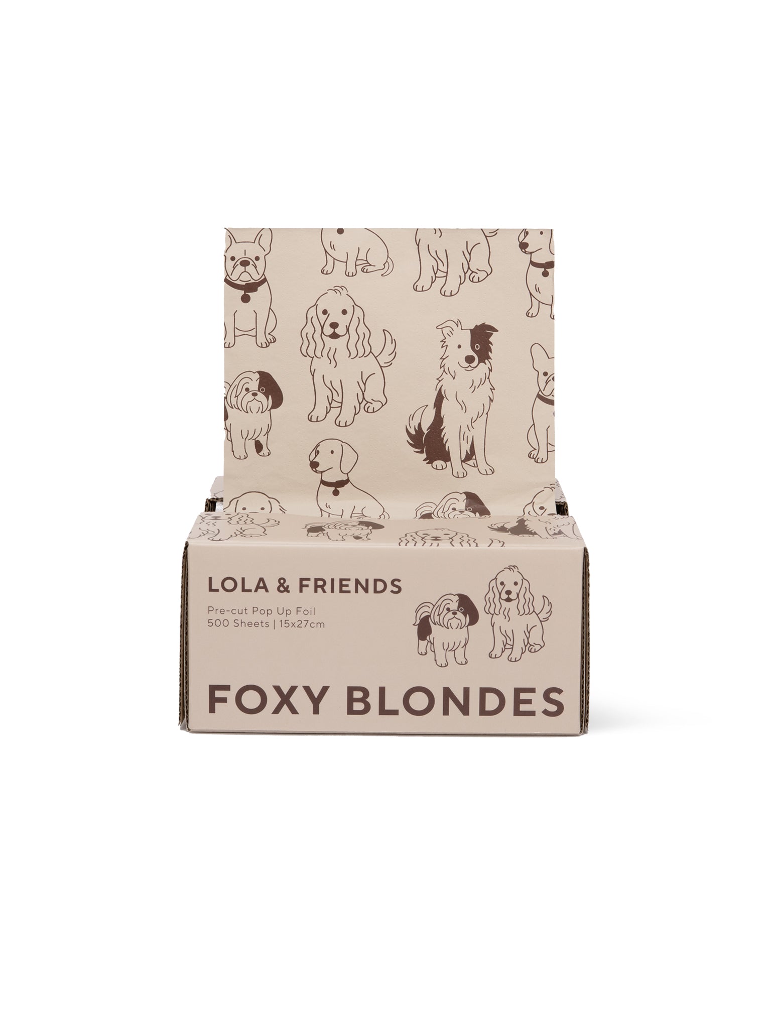 Foxy Blondes Pop-Up 500 Sheets - Lola & Friends