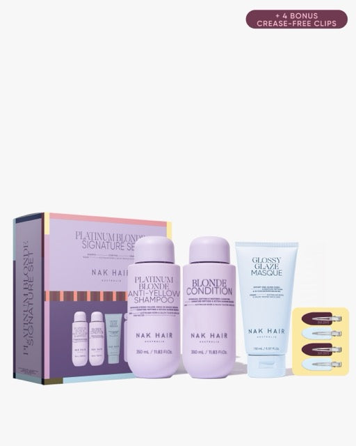 Nak Trio Pack - Platinum Blonde