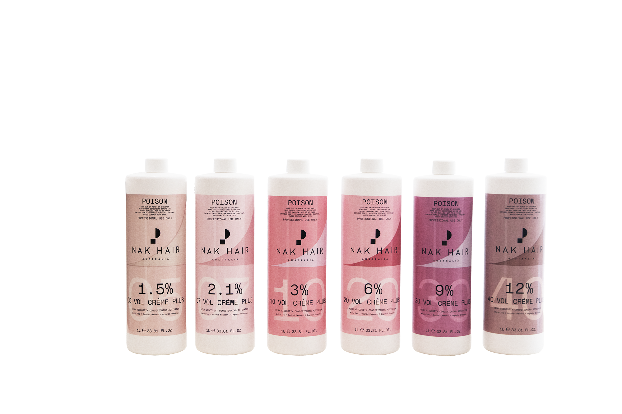 Nak Creme Plus Activator 3% (10 Vol) 1L