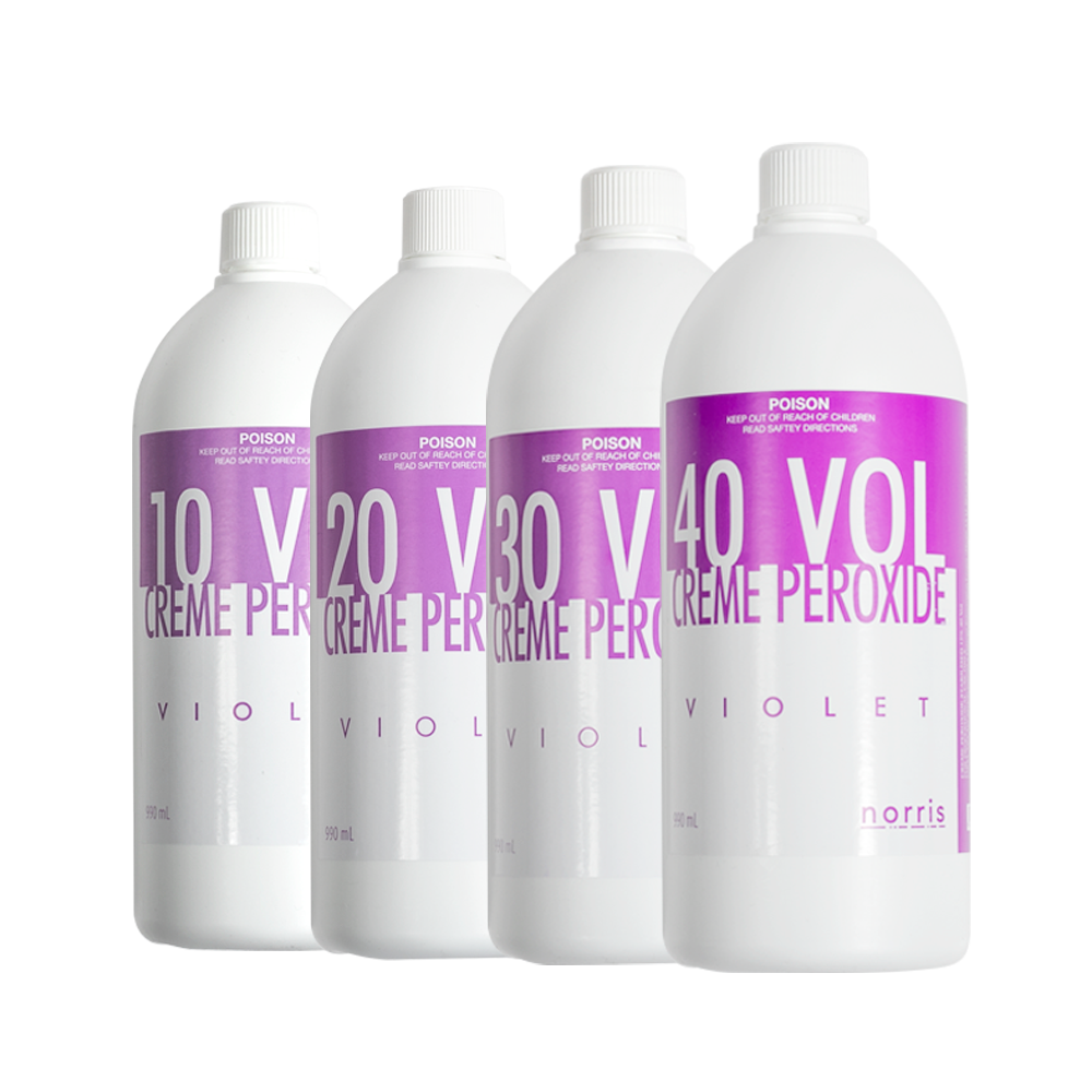 Norris Creme Peroxides - Violet 990ml - Violet 40vol