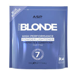 Asp System Blonde High Performance Powder Lightener 500g - Blue