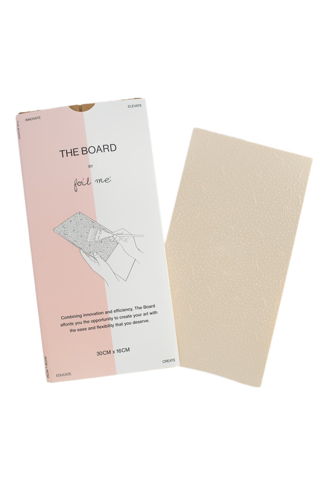 Foil Me 'the Board' Ecru