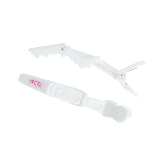 Angel Extensions White Alligator Clips - 4 Pack