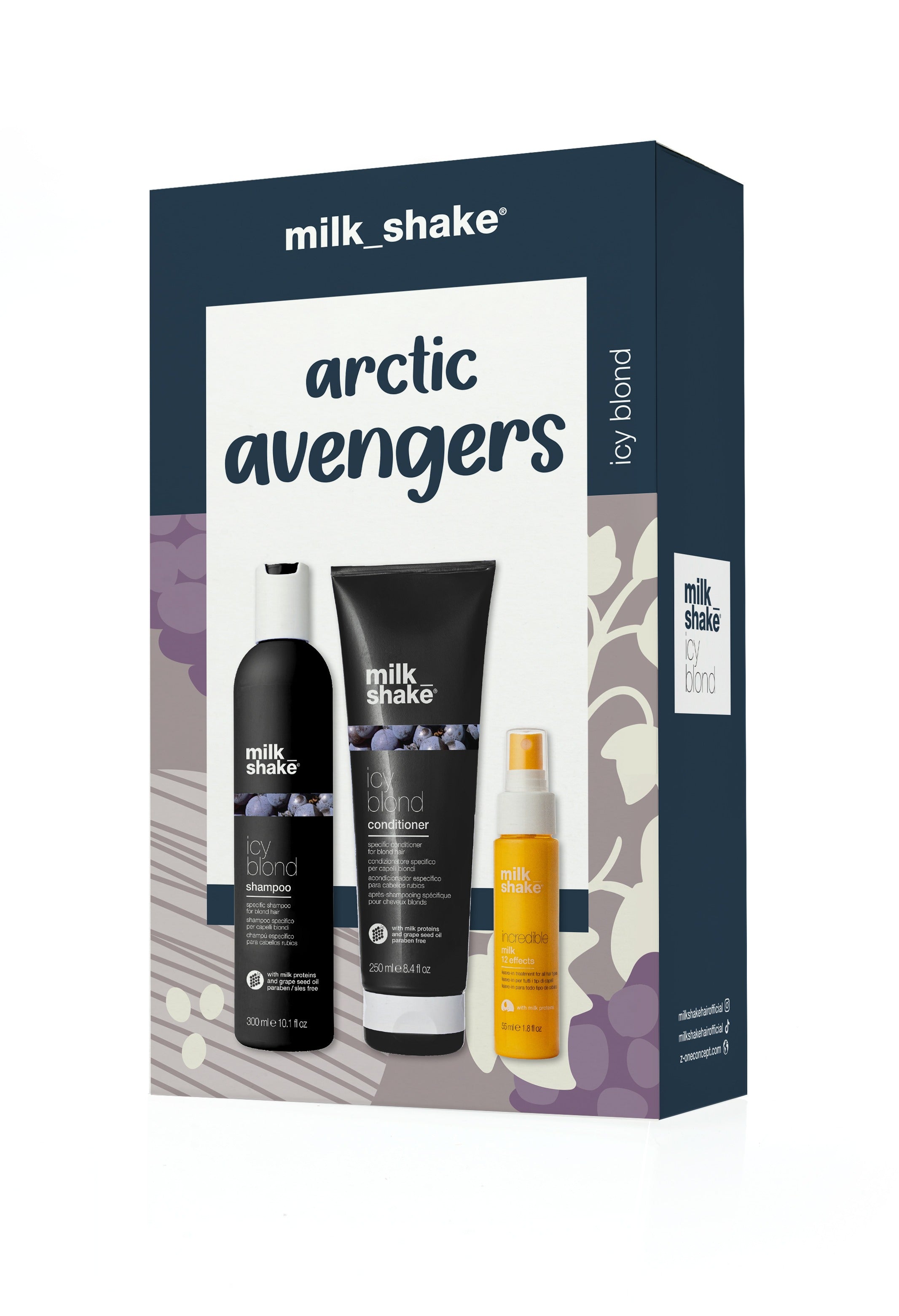 Milk_shake Trio Pack - Icy Blonde