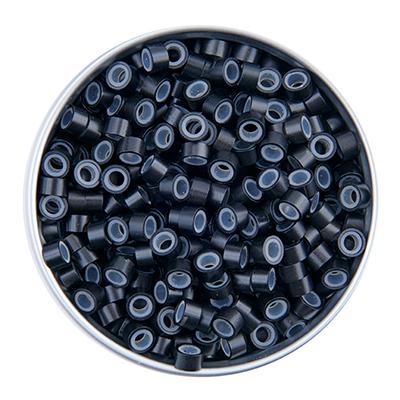 Angel Extensions Standard Silicon Beads 125pcs - Black