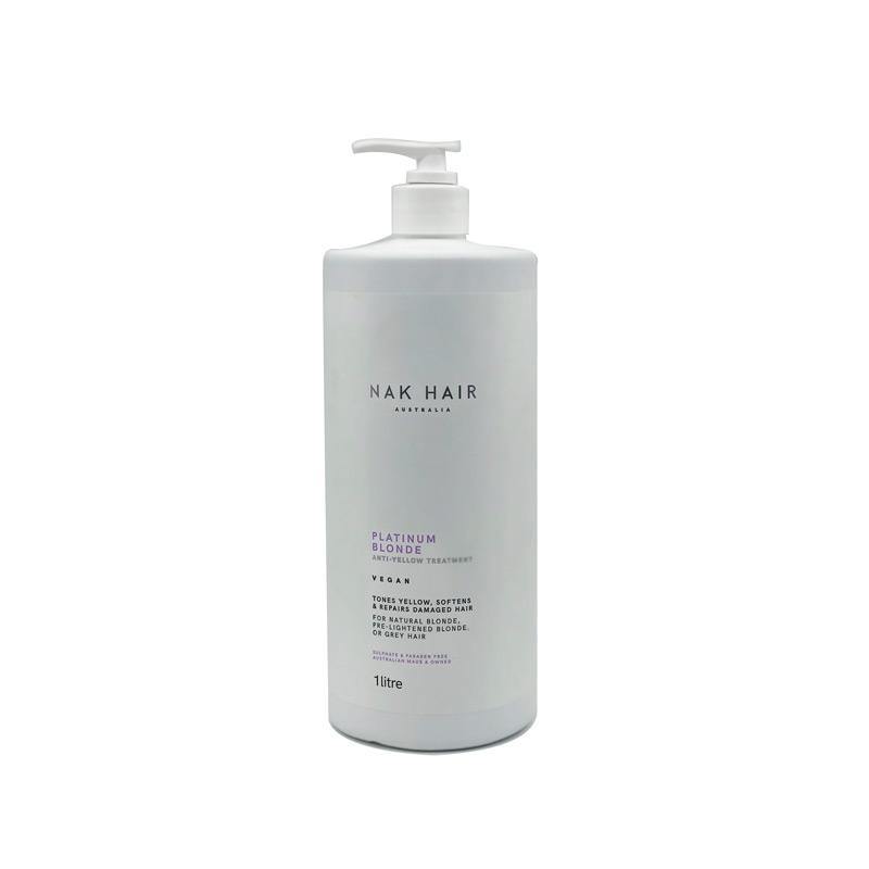 Nak Hair Platinum Blonde Anti-yellow Treatment - 1 Litre