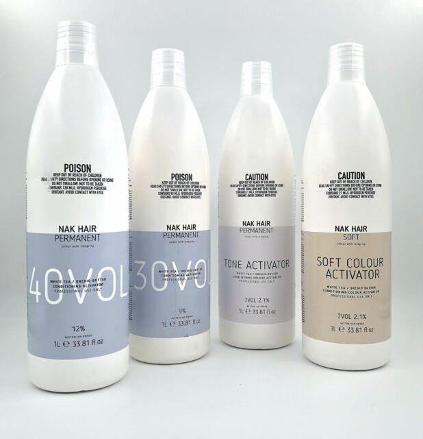 Nak Hair Permanent Activators - 3% - 10vol