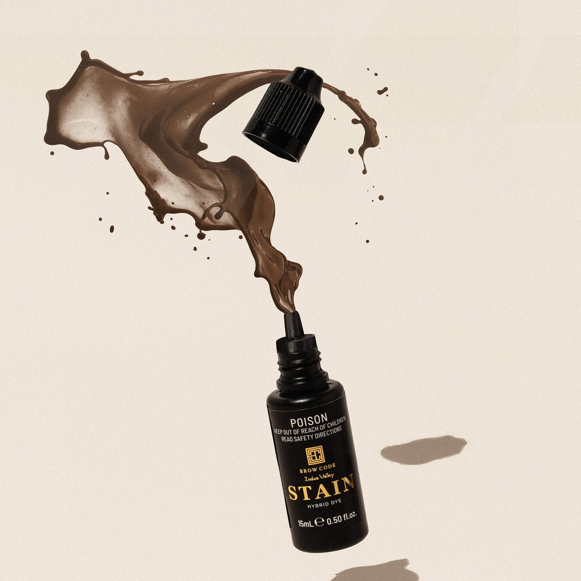 Brow Code Stain Hybrid Brow Dye 15ml - Spiced Rum