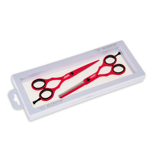 Kiepe Regular Scissors And Thinning Scissors - Fashion Pink