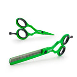 Kiepe Regular Scissors And Thinning Scissors - Green Tea