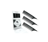 Vellen Hair Premium Highlighting Comb Set - 3 Sizes - Black