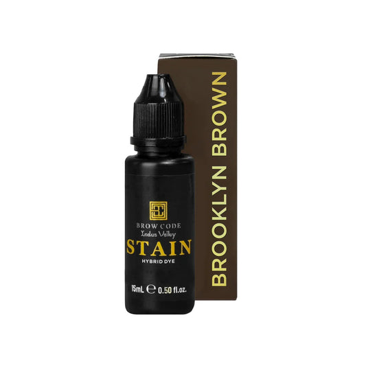 Brow Code Stain Hybrid Brow Dye 15ml - Brooklyn Brown