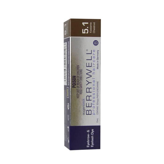 Berrywell Eyelash & Eyebrow Tint 15ml - 3 Natural Brown