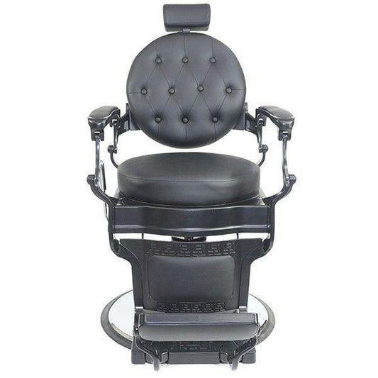 Harlem Barber Chair - Black Upholestry