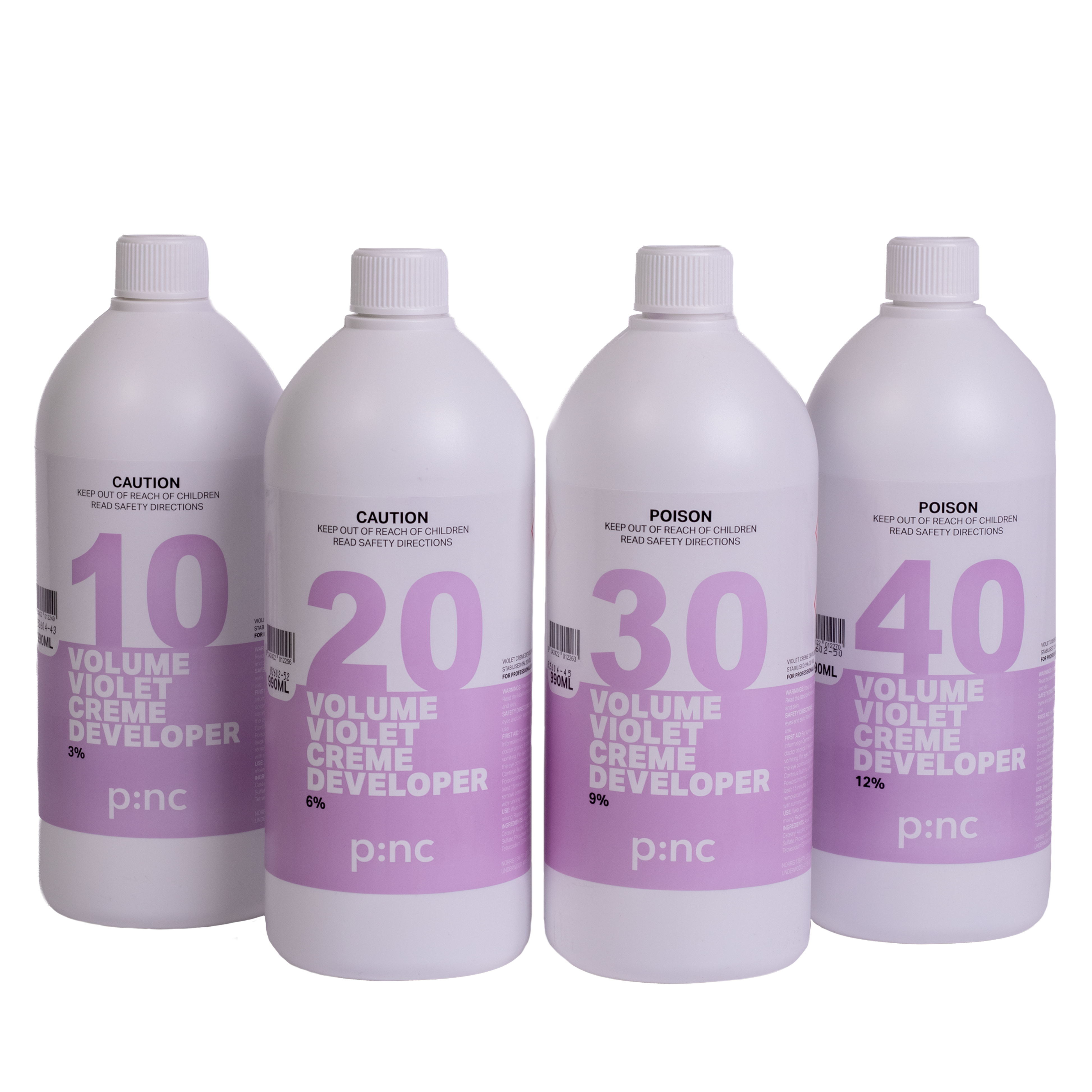 Pinc 30 Vol Violet Creme Developer 990ml