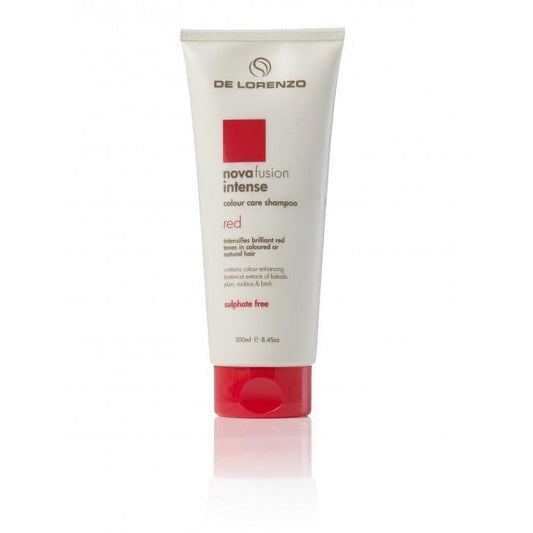 De Lorenzo Novafusion Intense Red Shampoo 200ml